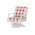 Sand / Buffalo Plaid Crimson