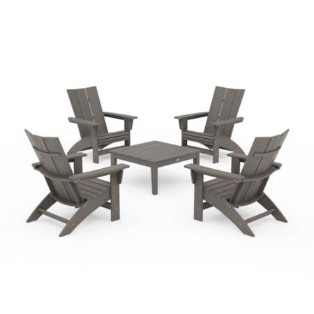 5-Piece Adirondack Chair Conversation Group