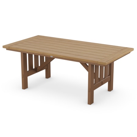Mission 39" X 75" Dining Table