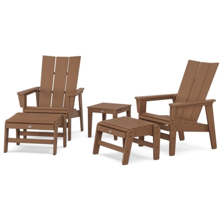 5-Piece Adirondack Set