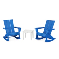 Pacific Blue / White