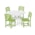 Lime / White