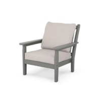 Slate Grey / Dune Burlap