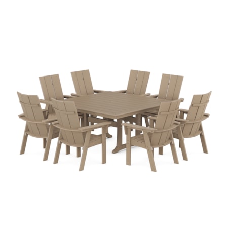 Adirondack 9-Piece Square Dining Set