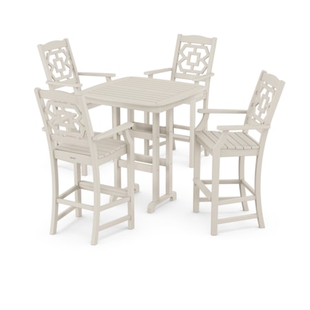 Chinoiserie 5-Piece Bar Set