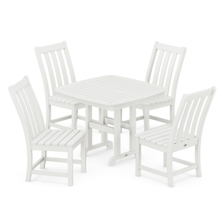 Vineyard 5-Piece Side Chair Dining Set