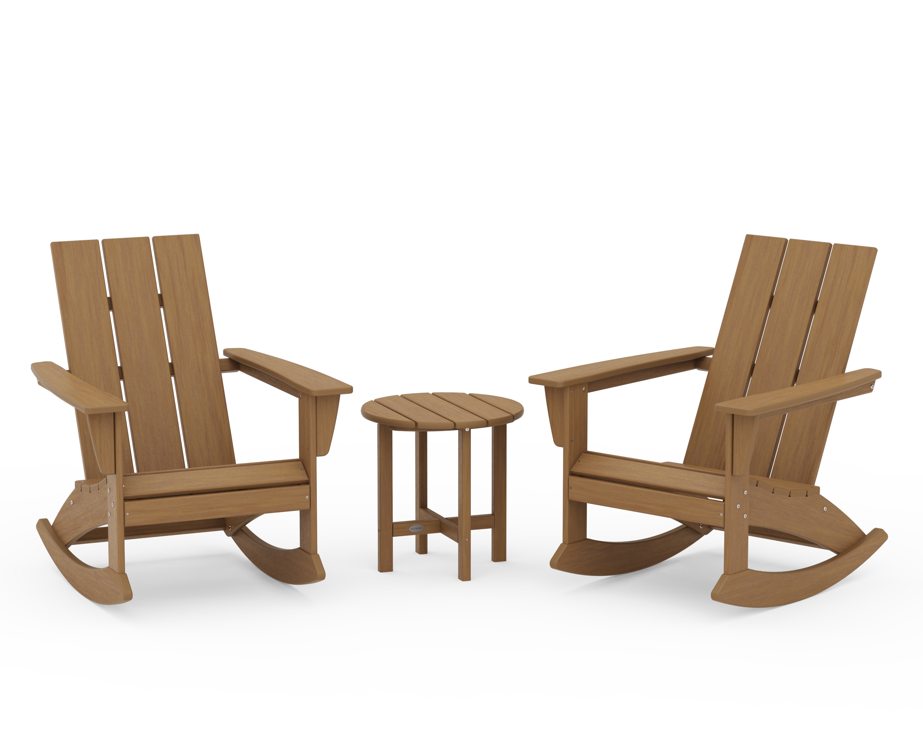 3-Piece Adirondack Rocking Chair Set