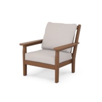 Teak / Dune Burlap