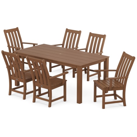 7-Piece Arm Chair Dining Set
