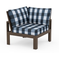 Kona / Buffalo Plaid Marine Indigo