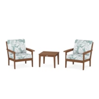 Teak / Leaf Glacier Spa