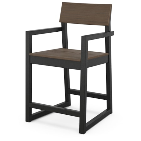 Edge Counter Arm Chair