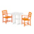 Tangerine / White