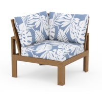 Natural / Leaf Sky Blue