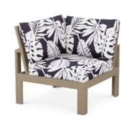 Vintage Sahara / Leaf Navy