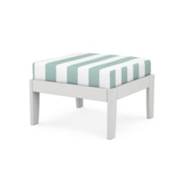 White / Cabana Stripe Glacier Spa