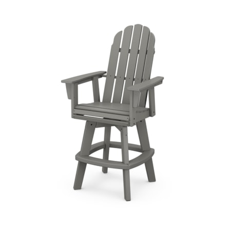 Adirondack Swivel Bar Chair