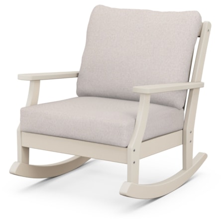 Deep Seating Rocking Chair