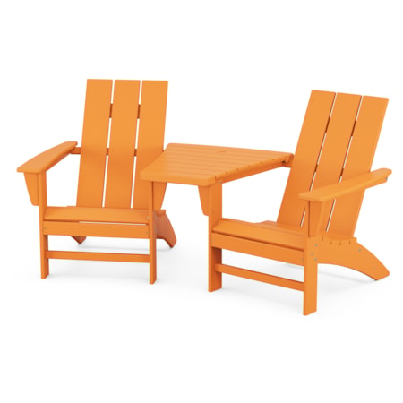 3-Piece Adirondack Set Connecting Table