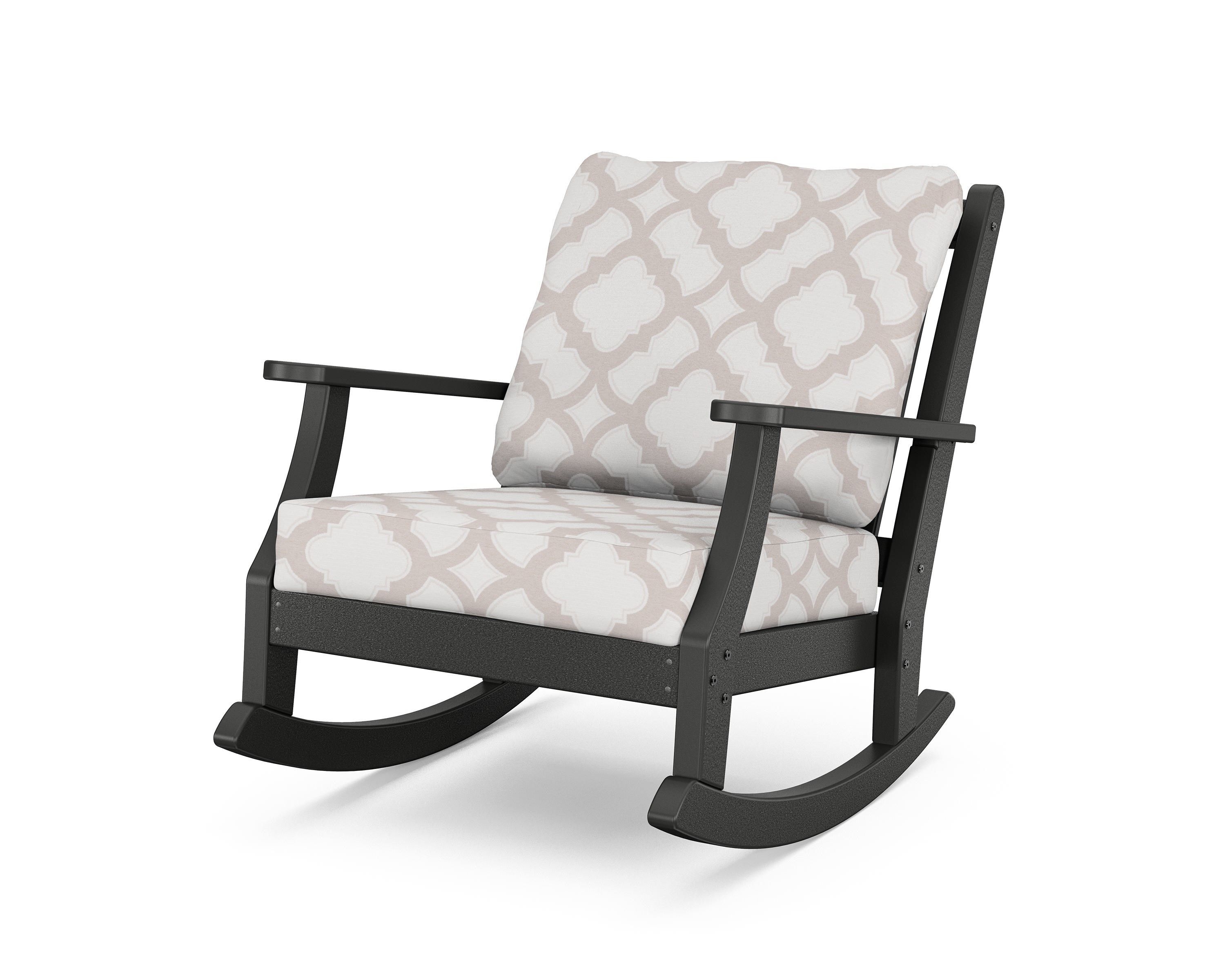 Polywood Wovendale CL4731R-BL164959 Wovendale Deep Seating Rocking ...