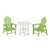 Lime / White