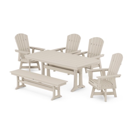Adirondack Swivel 6-Piece Dining Set