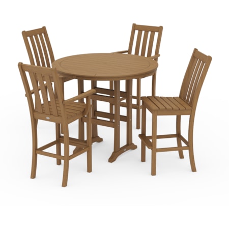 5-Piece Trestle Bar Set