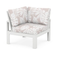 White / Leaf Dune Burlap