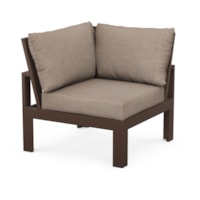 Mahogany / Spiced Burlap