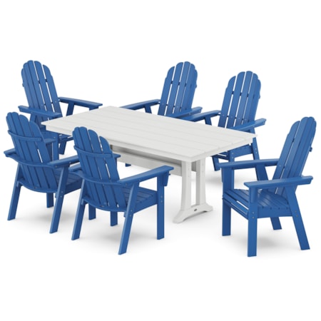 Adirondack Chair 7-Piece Dining Set