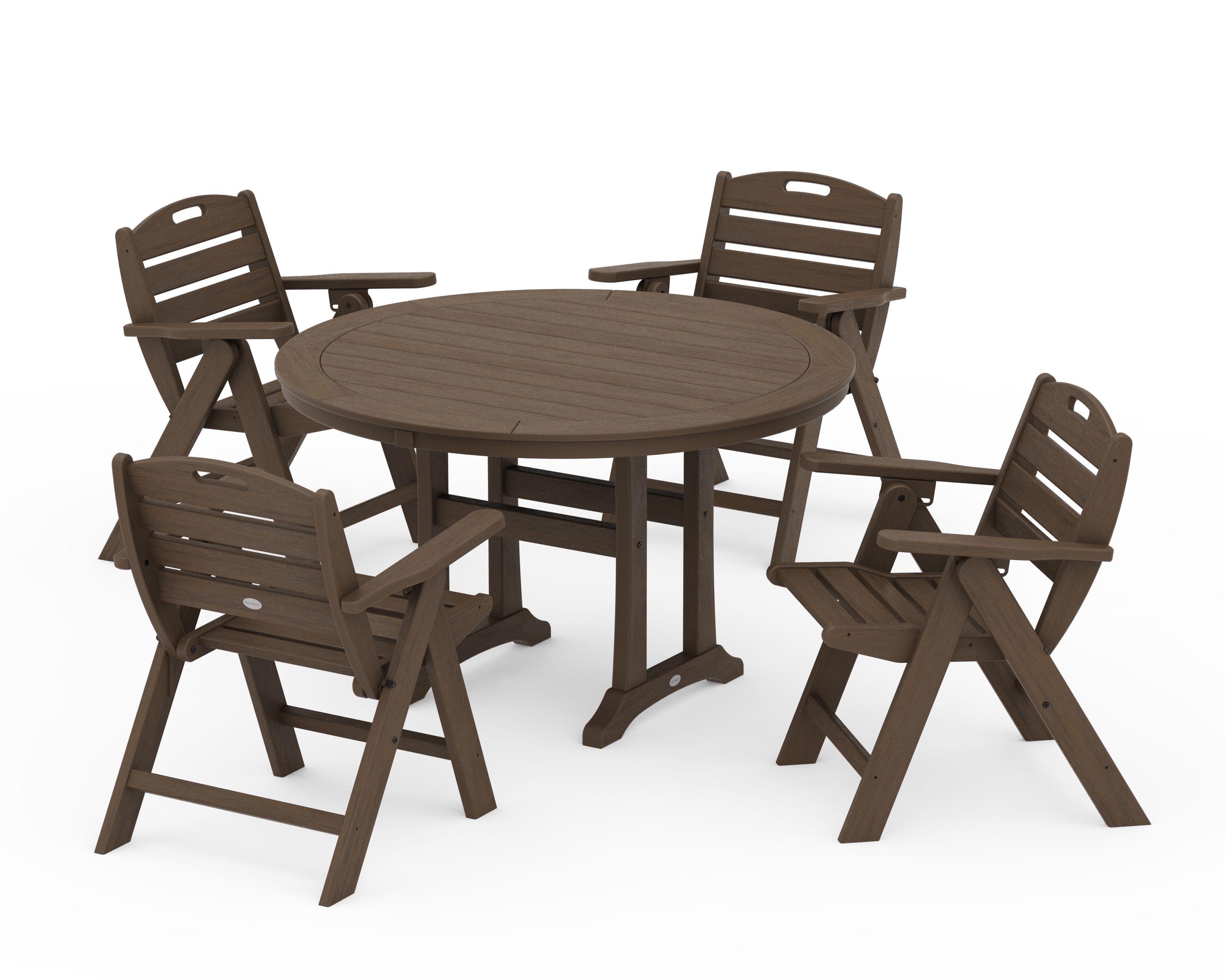 5-Piece Round Dining Set