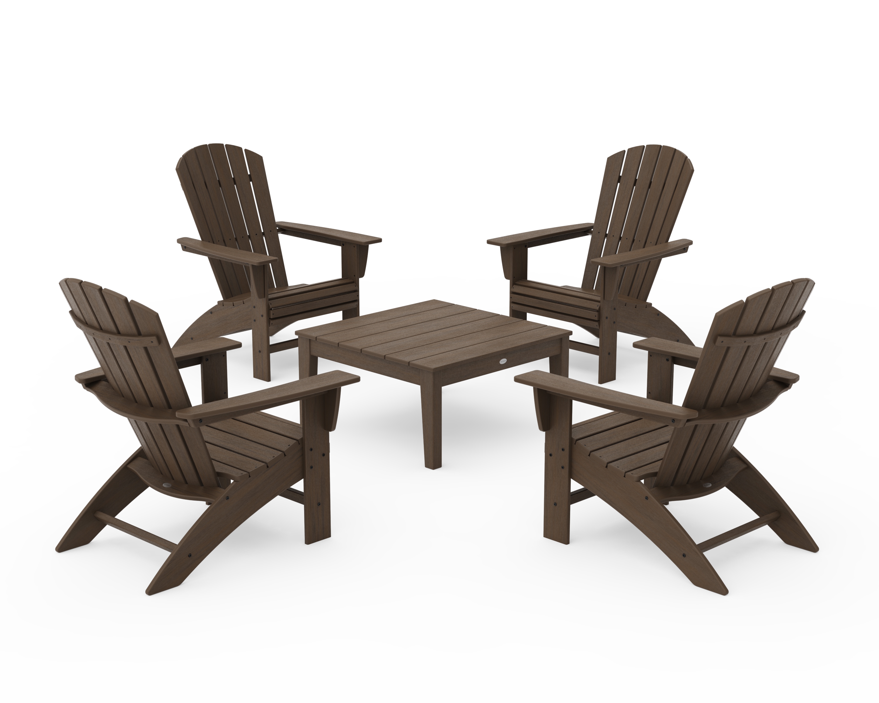 5-Piece Adirondack Chair Conversation Set