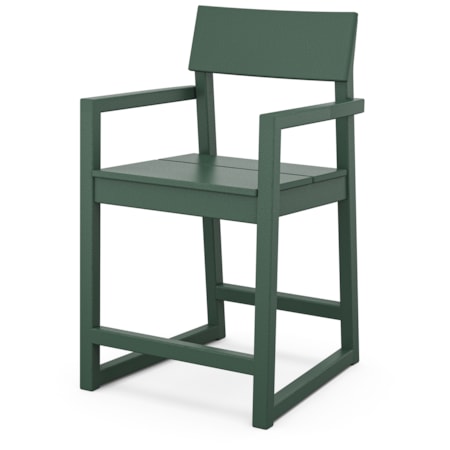 Edge Counter Arm Chair