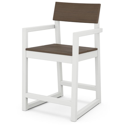 Edge Counter Arm Chair