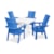 Pacific Blue / White