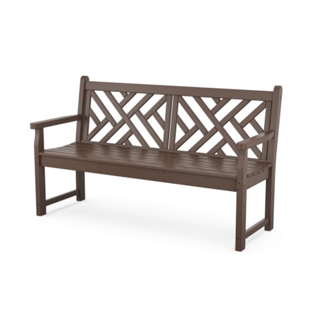 Chippendale 60” Bench