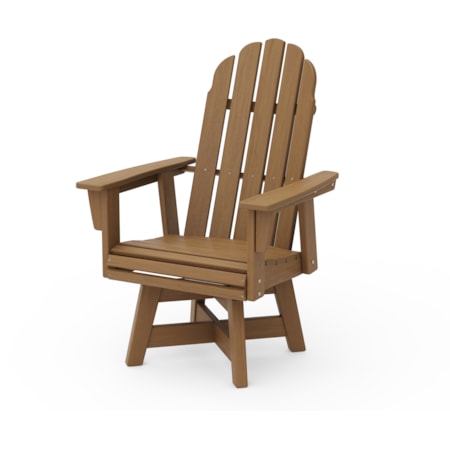 Adirondack Swivel Dining Chair
