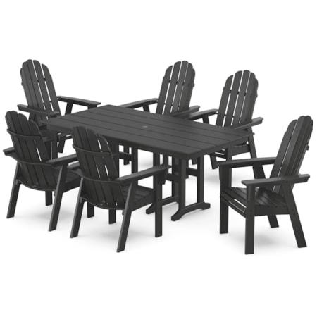 Adirondack Chair 7-Piece Dining Set
