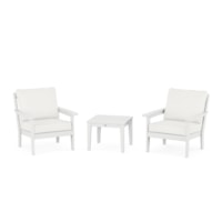 White / Natural Linen