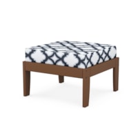Teak / Trellis Marine Indigo