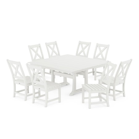 Side Chair 9-Piece Dining Set