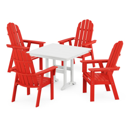Adirondack 5-Piece Farmhouse Dining Set