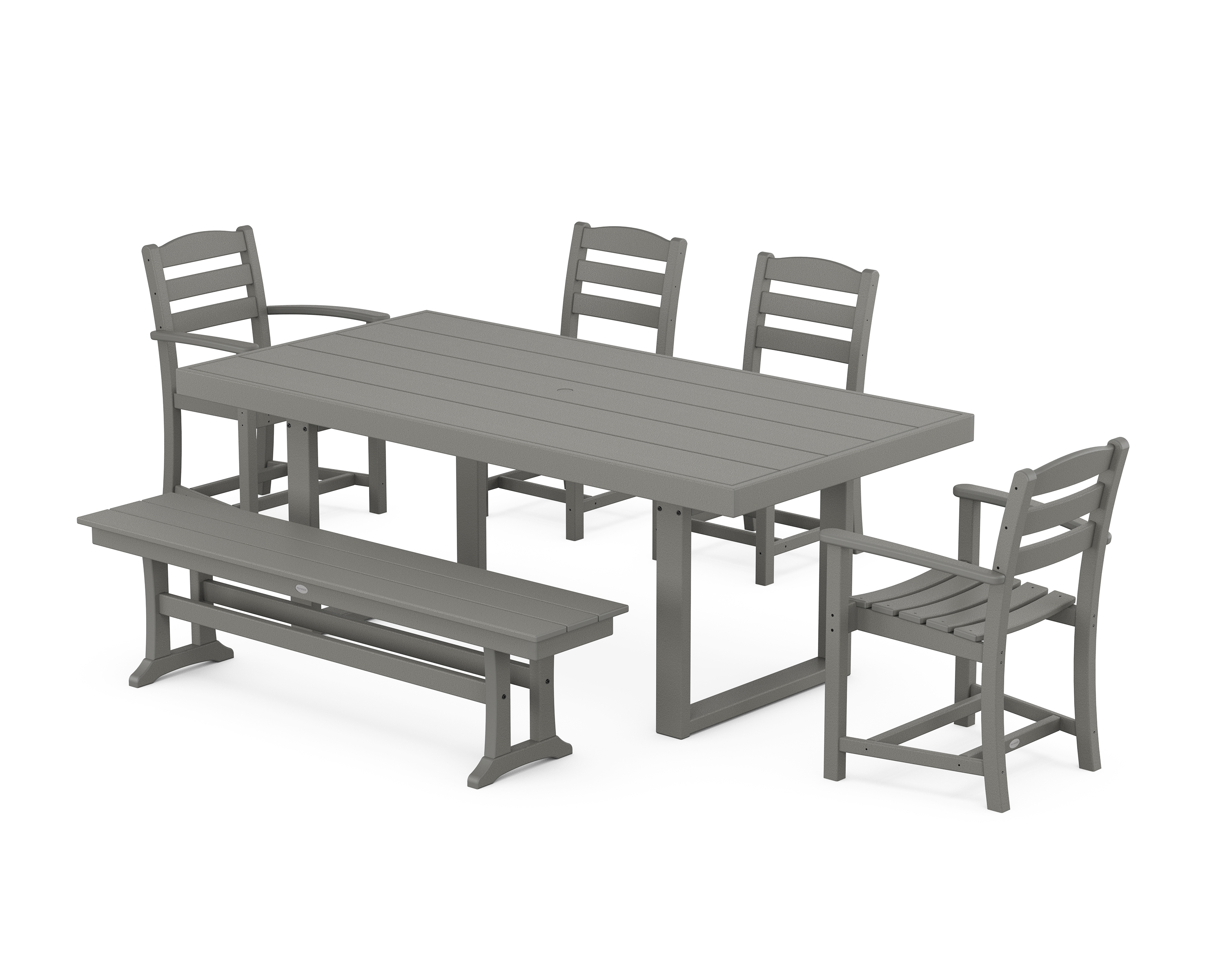 La Casa Café 6-Piece Dining Set With Bench