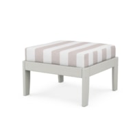 Vintage White / Cabana Stripe Dune Burlap