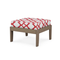 Vintage Sahara / Trellis Crimson