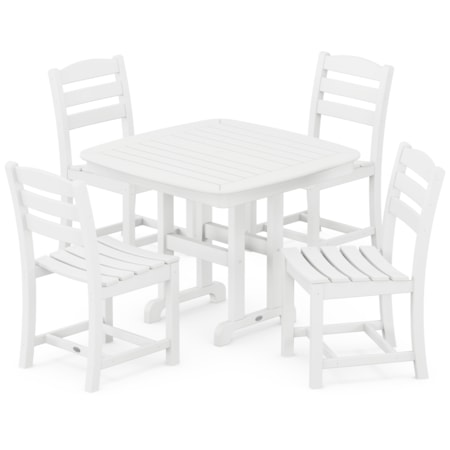 La Casa Café 5-Piece Side Chair Dining Set