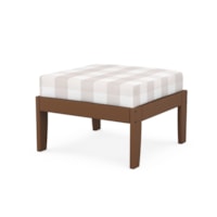 Teak / Buffalo Plaid Dune Burlap