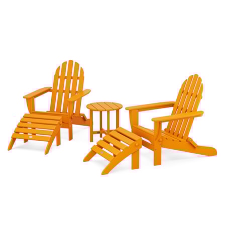 Classic Adirondack 5-Piece Casual Set