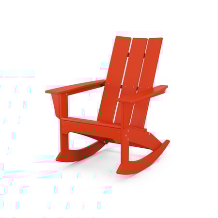 Modern Adirondack Rocker