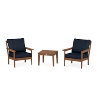 Teak / Marine Indigo